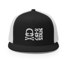 Load image into Gallery viewer, The Empire snapback hat, star wars snap back hat, stelekon trucker hat, stelekon art, Bad batch trucker hat, clothes, nerd hat, geek clothes, gamer clothes, esports clothes, comic con clothes, comic book, star trek, star wars, comics, star wars clothes, stormtrooper t-shirt,  star wars hat, nerd hat, nerdcore, Bad batch, rebel alliance hat