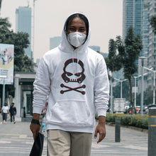 Load image into Gallery viewer, Cross Bones hoodie, 8-bit hoodie, stelekon hoodie, stelekon art, Bad batch hoodie, clothes, nerd clothes, geek clothes, gamer clothes, esports clothes, comic con clothes, comic book, star trek, star wars, comics, star wars clothes, stormtrooper hoodie,  star wars hoodie, nerd hoodie, nerdcore, Bad batch