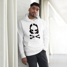 Load image into Gallery viewer, Cross Bones hoodie, 8-bit hoodie, stelekon hoodie, stelekon art, Bad batch hoodie, clothes, nerd clothes, geek clothes, gamer clothes, esports clothes, comic con clothes, comic book, star trek, star wars, comics, star wars clothes, stormtrooper hoodie,  star wars hoodie, nerd hoodie, nerdcore, Bad batch