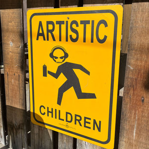 Artistic Metal Street Sign